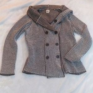Effeci hooded cardigan petite